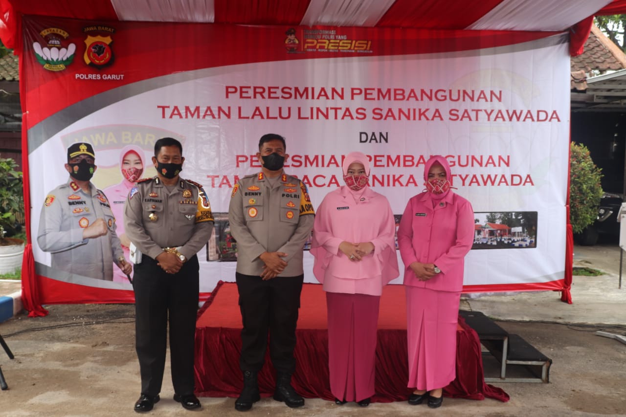 Peresmian Pembangunan Taman Lalu Lintas Dan Taman Baca